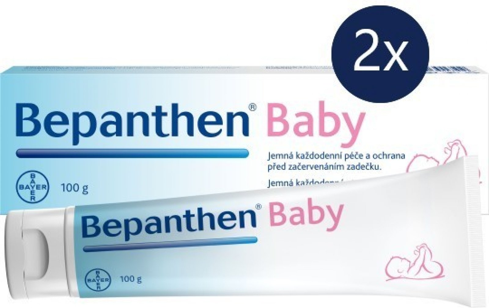 BEPANTHEN® Care Masť 100g - chráni pred vznikom zaparenín
