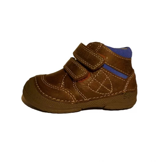D.D.STEP chlapčenské kotníkové topánky 038-15B chocolate 19