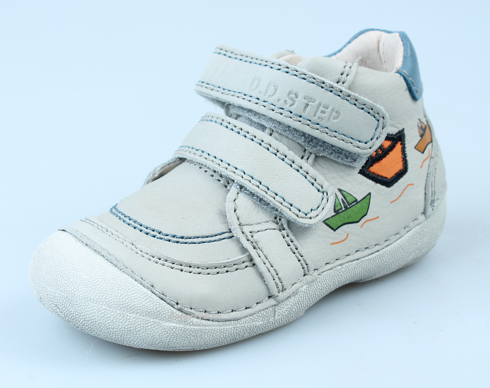 D.D.STEP chlapčenské kotníkové topánky 015-120B Grey 19