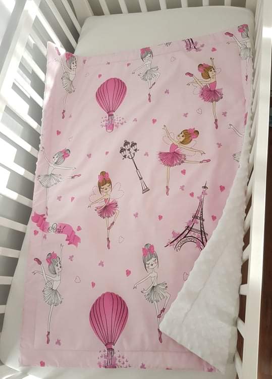 Handmade deka 3-vrstvová Balerína