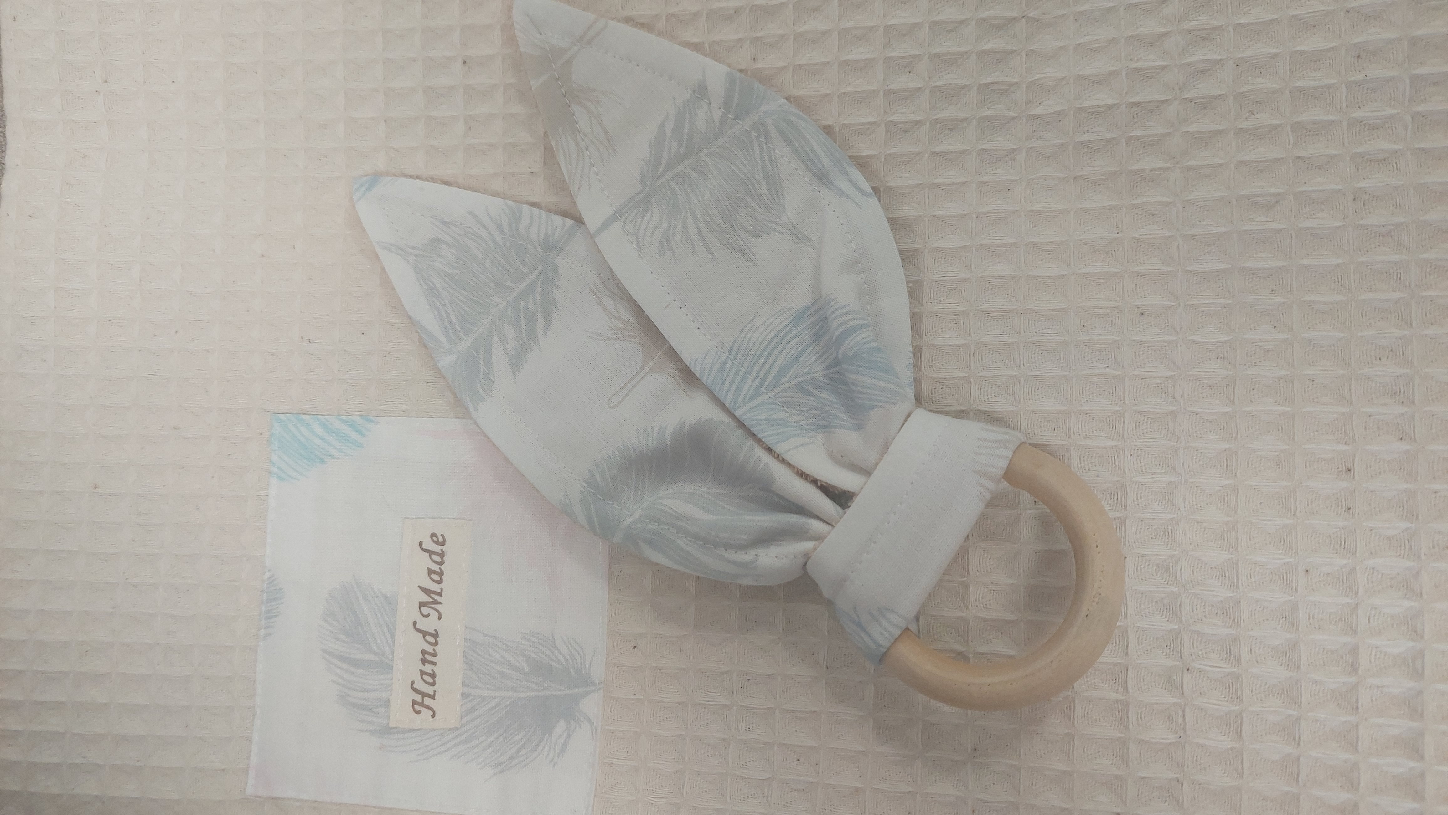 Deka s hryzátkom handmade letná - pierky