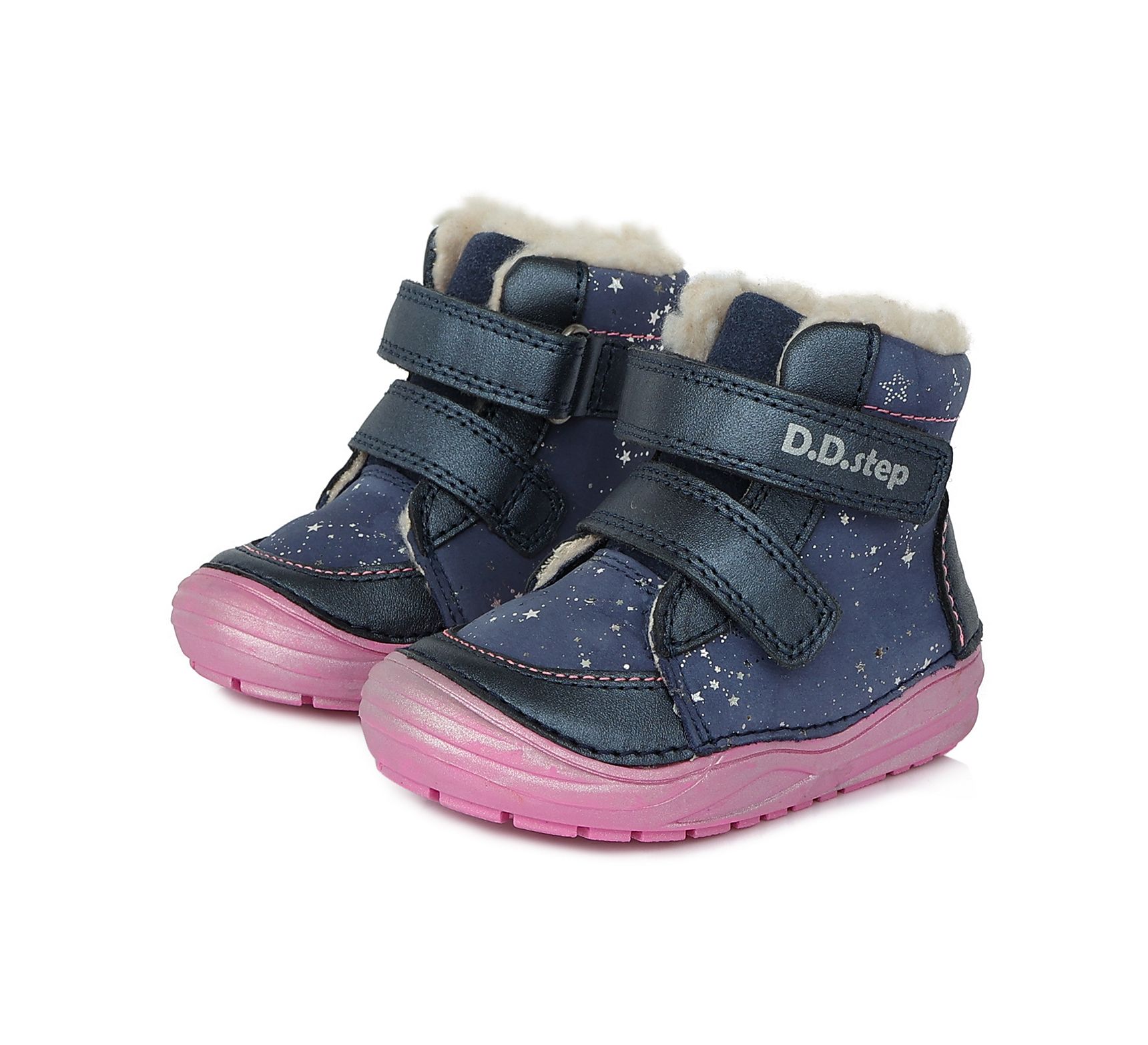 D.D. STEP detská zimná obuv W071-887 20-25