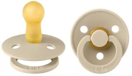 Bibs cumlík z prírodného kaučuku Vanilla 1ks 6-18m
