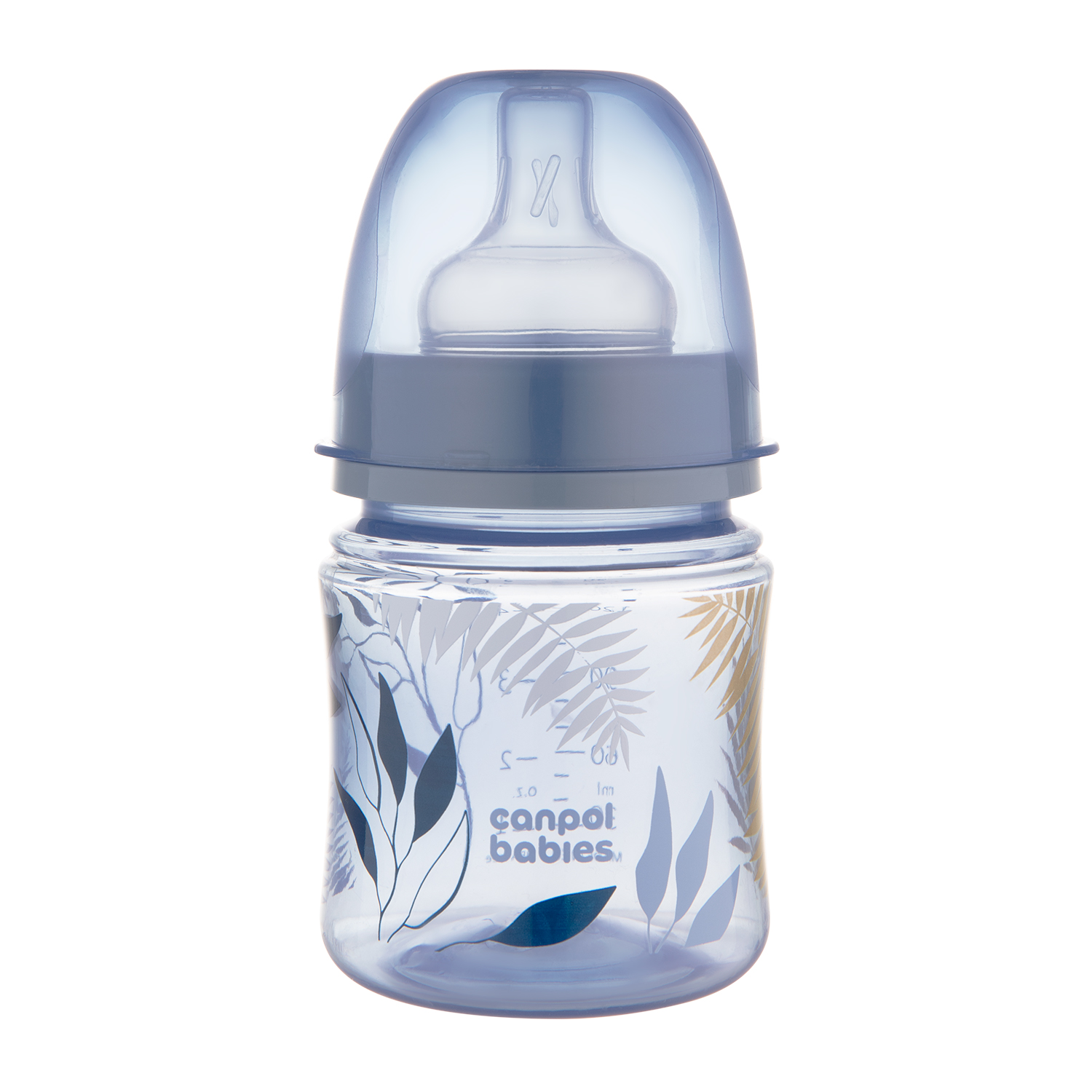 Canpol babies Antikoliková fľaša EasyStart GOLD 120ml blue