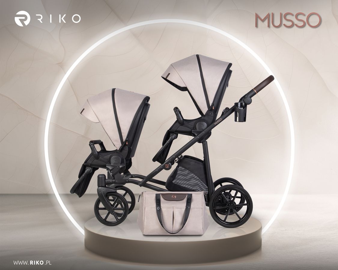 Riko Musso 2v1 súrodenecký kočík