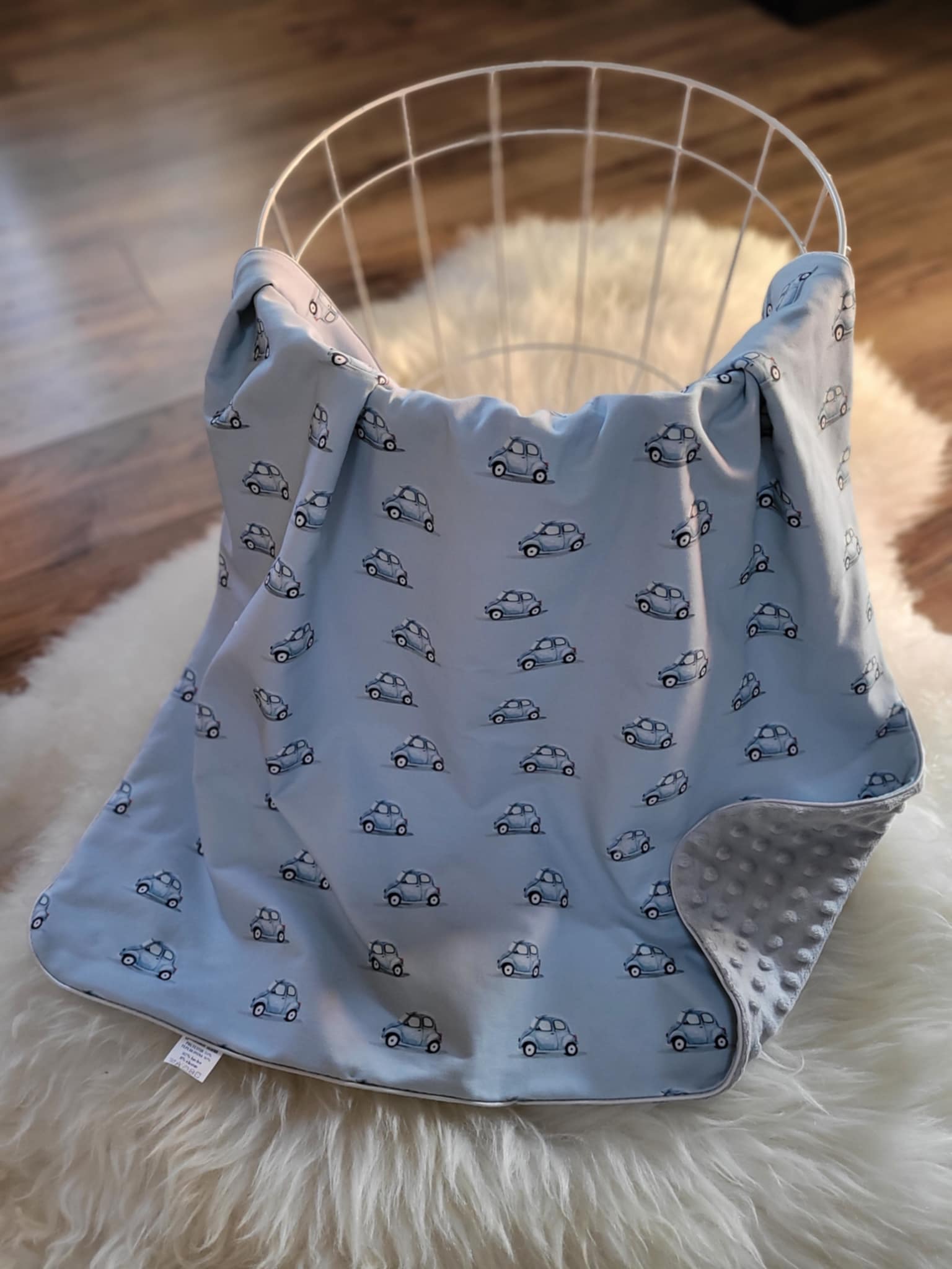 Handmade deka 2-vrstvová Autíčka
