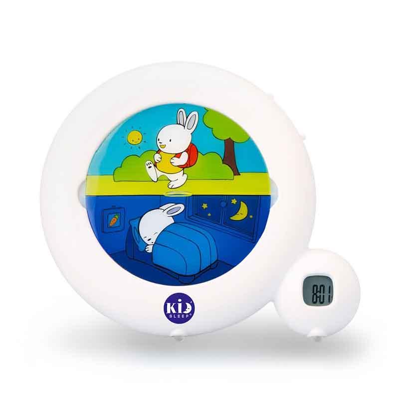 PABOBO Kid'Sleep podsvietený tréningový budík Classic White