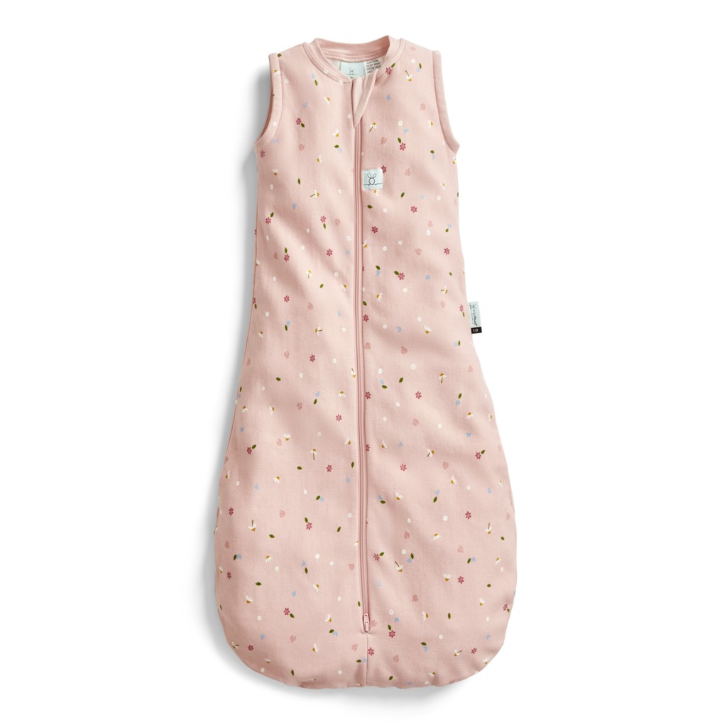 ERGOPOUCH Vak na spanie organická bavlna Jersey Daisies 8-24 m, 8-14 kg, 1 tog