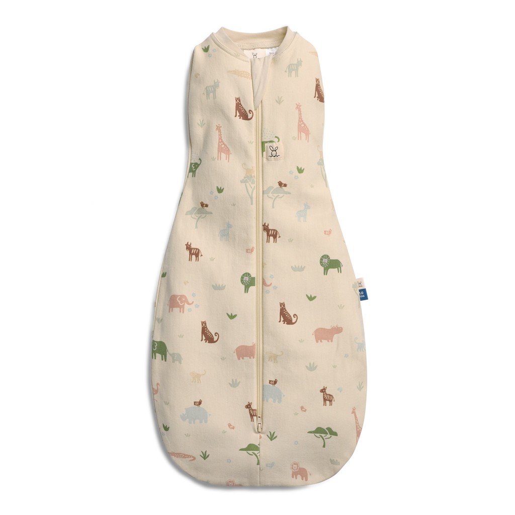 ERGOPOUCH Zavinovačka a vak na spanie 2v1 Cocoon Savannah 6-12 m, 8-10 kg, 1 tog