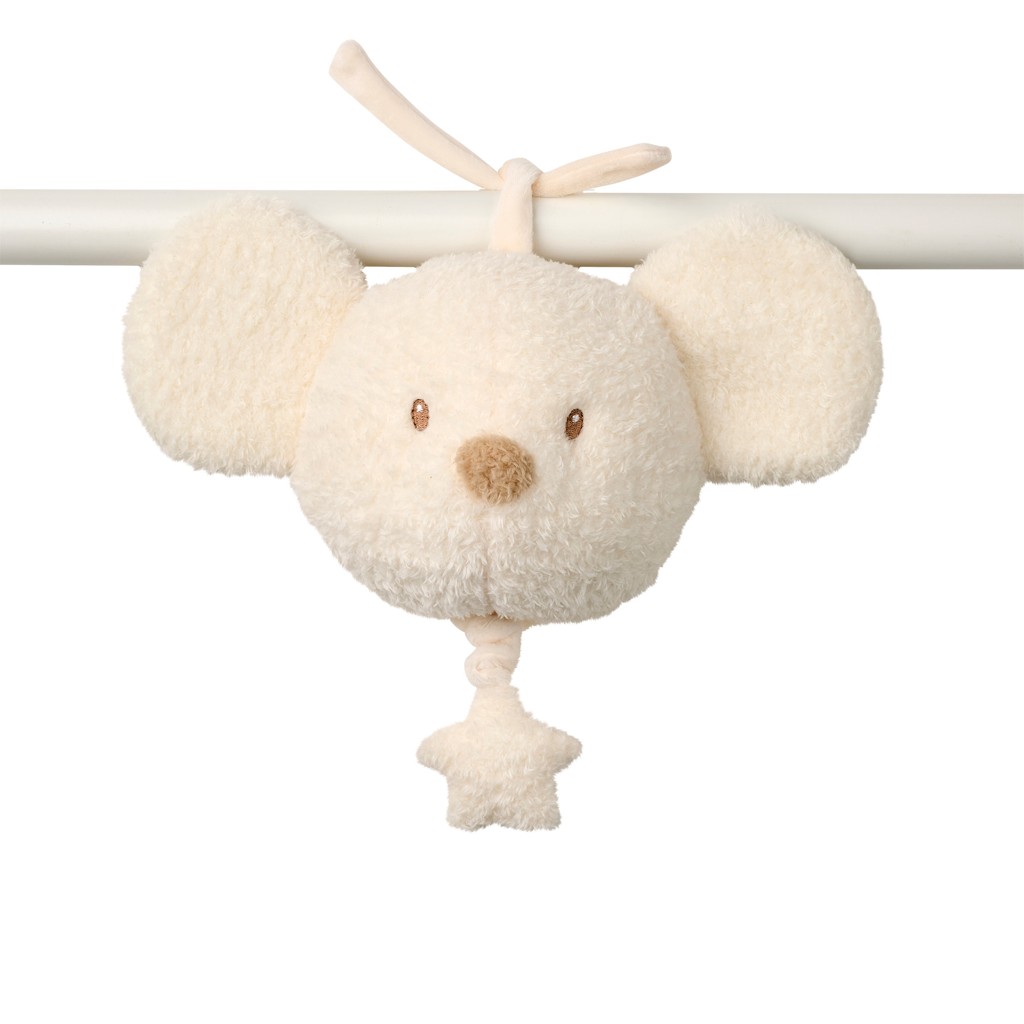 NATTOU Hračka hudobná Teddy myška 16 cm, 0m+