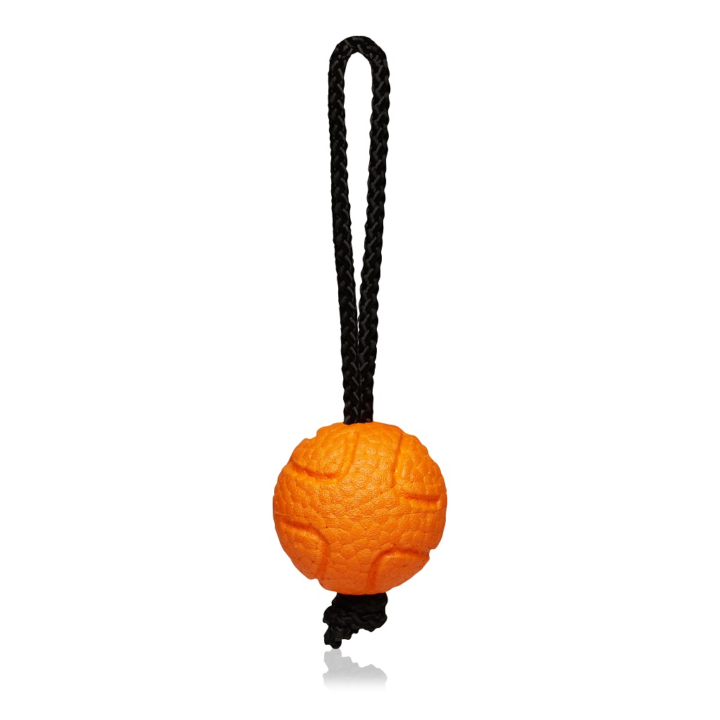 EXPLORER DOG AirBall na provaze Oranžový 6,5 cm