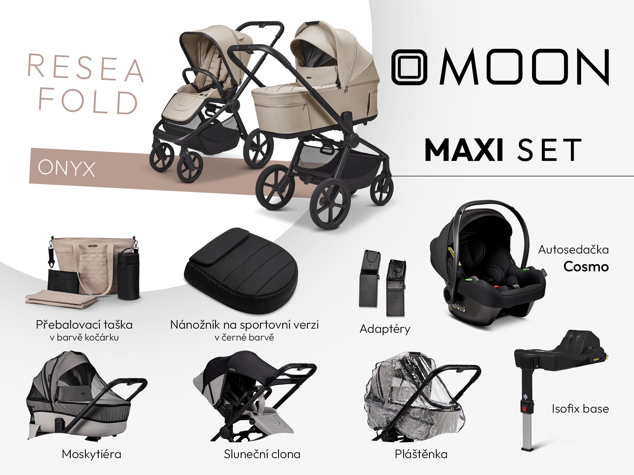 Moon Resea Fold Maxi Set
