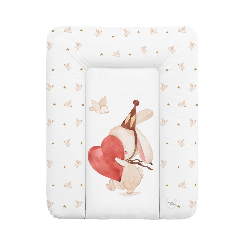 CEBA BABY Podložka prebaľovacia mäkká (50x70) Basic Pierrot