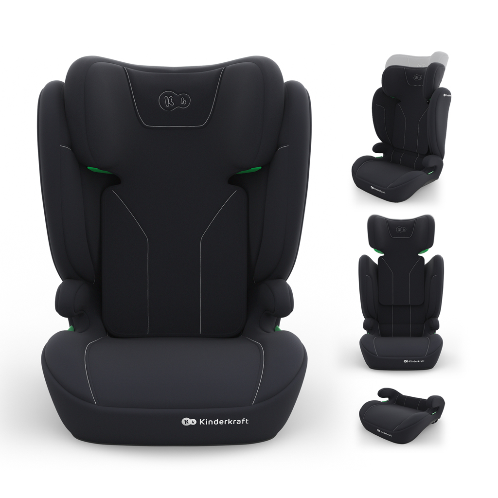 KINDERKRAFT Autosedačka i-Spark 2 Plus i-Size (100-150 cm) Black