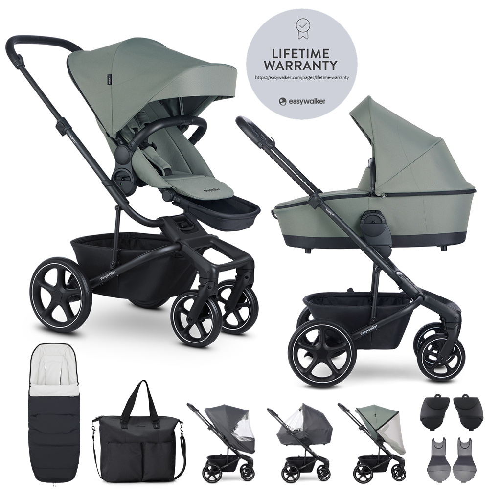 EASYWALKER Kočík kombinovaný Harvey⁵ Agave Green XXL RWS