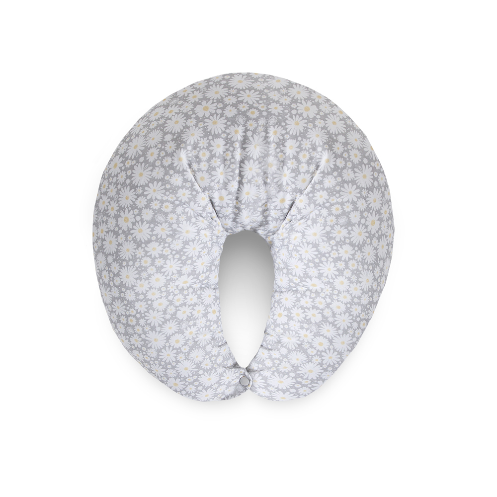 CEBA BABY Vankúš na dojčenie Huggy Basic Žerzej Chamomile, 150x60x37cm