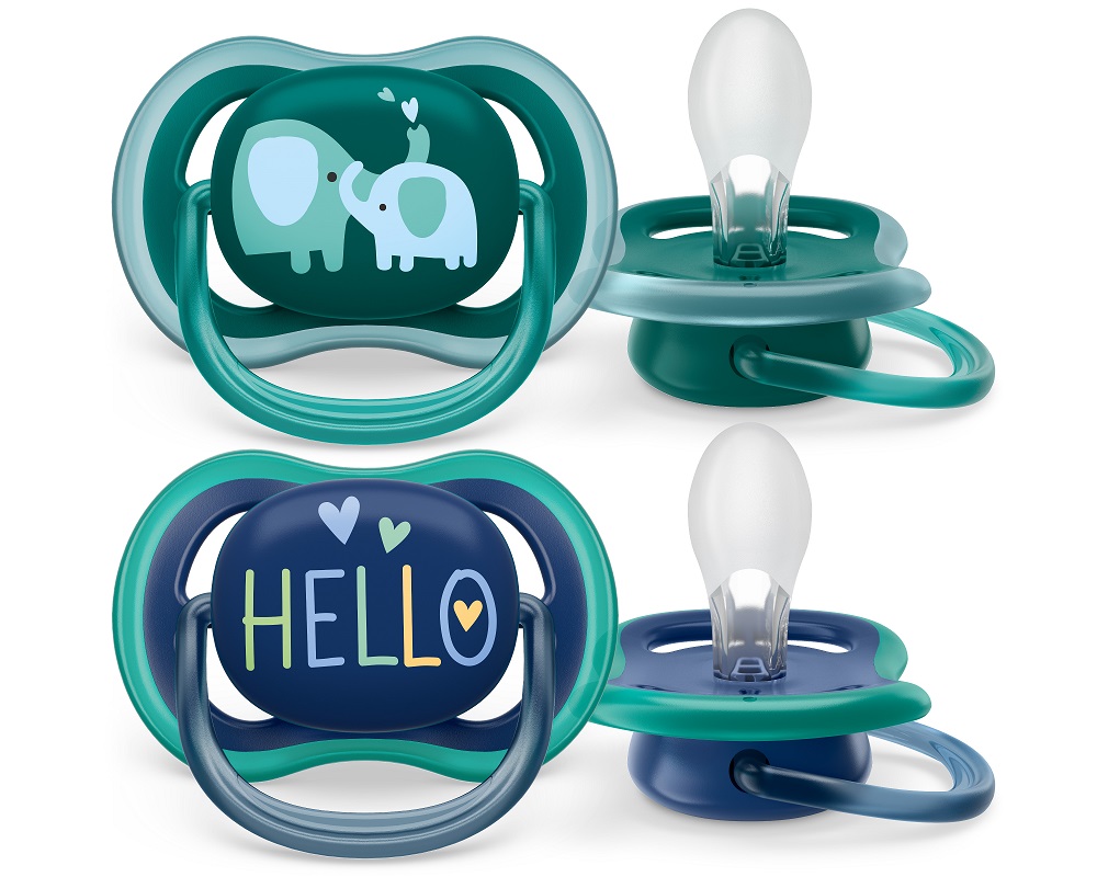 Philips AVENT Cumlík Ultra air 18m+ chlapec (slon) 2ks