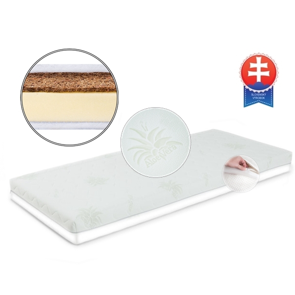 02 Matrac GF K/M 10cm 120×60 ALOE VERA limited