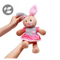 Baby Ono Plyšová hračka s hrkálkou zajačik Julie