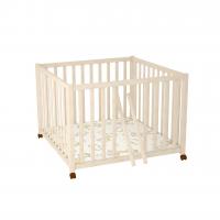 Timba Ohrádka s kolesami Borovica 120cm x 120cm