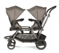 Peg-Pérego Duette Piroet + 2 ks. Pop Up Seats Mercury kočík pre dvojičky