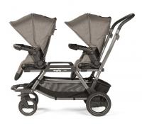 Peg-Pérego Duette Piroet + 2 ks. Pop Up Seats Mercury kočík pre dvojičky