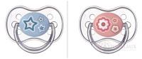 Canpol Babies Utišujúci cumlík Newborn baby6-18m silikón, okrúhly,pink
