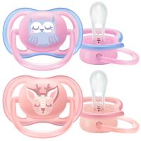  AVENT Cumlík Ultra air pastel 0-6m dievča 2 ks
