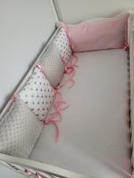 Handmade set do postieľky Minnie(Základná cena obsahuje len hniezdo!)