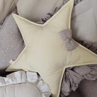 Smart Bed Vankúš Hviezda bavlnená s mašličkou