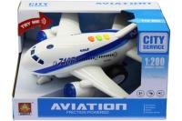 Majlo Toys Interaktívne lietadlo so svetlami a zvukmi City Service 