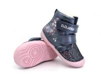 D.D. STEP detská zimná obuv W015-435A 19-24