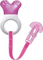 MAM hryzátko Mini Cooler & Clip 2+ mesiace pink