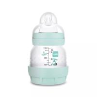 Mam Anti Colic 130ml+Start soothers Mixed colors plastová cumlíková fľaša mint