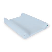 Ceba Baby Poťah na prebaľovaciu podložku 50x70-80cm Light grey melange + blue 2ks