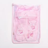 5-dielna kojenecká súprava z bavlny veľkosť 50-56 pink