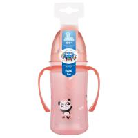 Canpol babies Cvičný pohár EXOTIC ANIMALS 240 ml pink