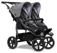 TFK duo stroller - air chamber wheel Premium Grey