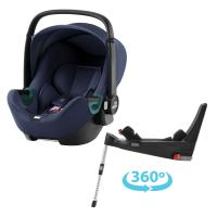 Britax Römer Baby-Safe 3 i-Size Flex Base 5Z Bundle Indigo Blue