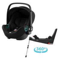 Britax Römer Baby-Safe 3 i-Size Flex Base 5Z Bundle Space black