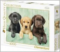 Clementoni puzzle 1000 Tri labradory