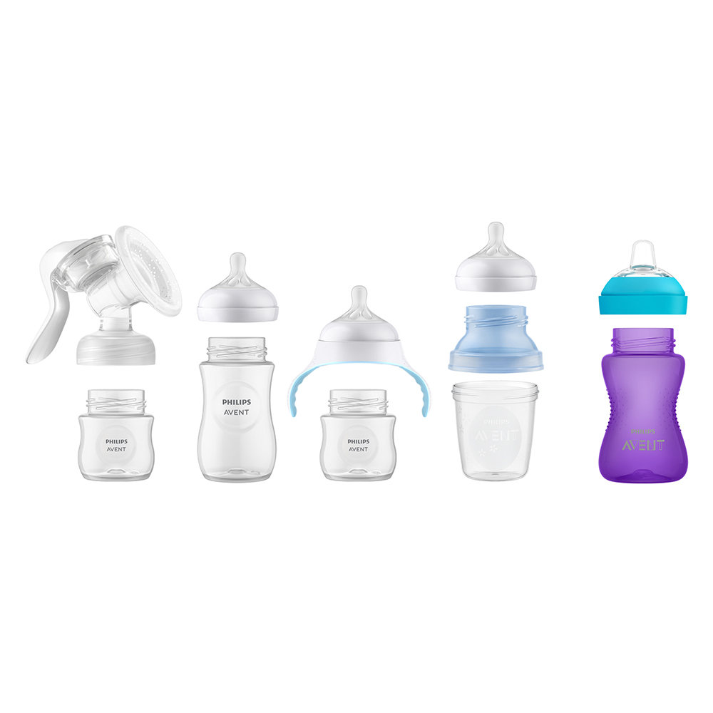 AVENT Fľaša Natural Response s ventilom AirFree 260 ml, 1m+