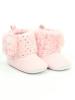 Yoclub Detské dievčenské topánky Powder Pink 0-6m