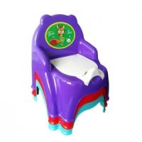 DOHÁNY 5065 fialová stolička s nočníkom pre deti