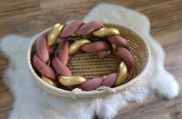 Handmade set do postieľky zlatý(Základná cena obsahuje len hniezdo!)