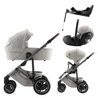 Britax Römer Smile 5Z + Vanička + autosedačka Baby-Safe PRO Lux + Vario Base 5Z 4v1