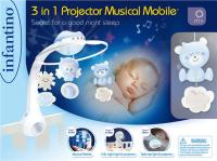 Infantino Hudobný kolotoč s projekciou 3v1