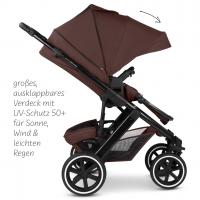 ABC Design SALSA 5 Air Set Umbra + adaptéry + autosedačka Tulip i-Size