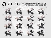 Riko Musso športový kočík pre dvojičky