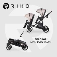 Riko Musso športový kočík pre dvojičky